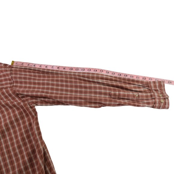 Columbia Authentic Issue Mens M Plaid Long Sleeve Shirt Vintage Y2K - Picture 12 of 12